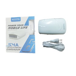 ACCETEL A6573 5.4 A USB AUTO ID CARGADOR 6 USB PORTS COMPATIVEL ACCETEL A6573 5.4 A USB AUTO ID CARGADOR 6 USB PORTS COMPATIVEL